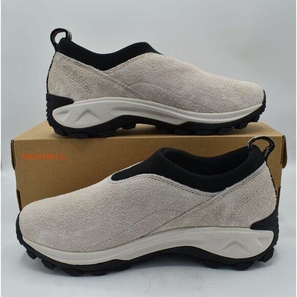 Merrell Womens Size 10.5 Winter Moc 3 1TRL MoonBeam Suede Slip On Shoes - Picture 9 of 11